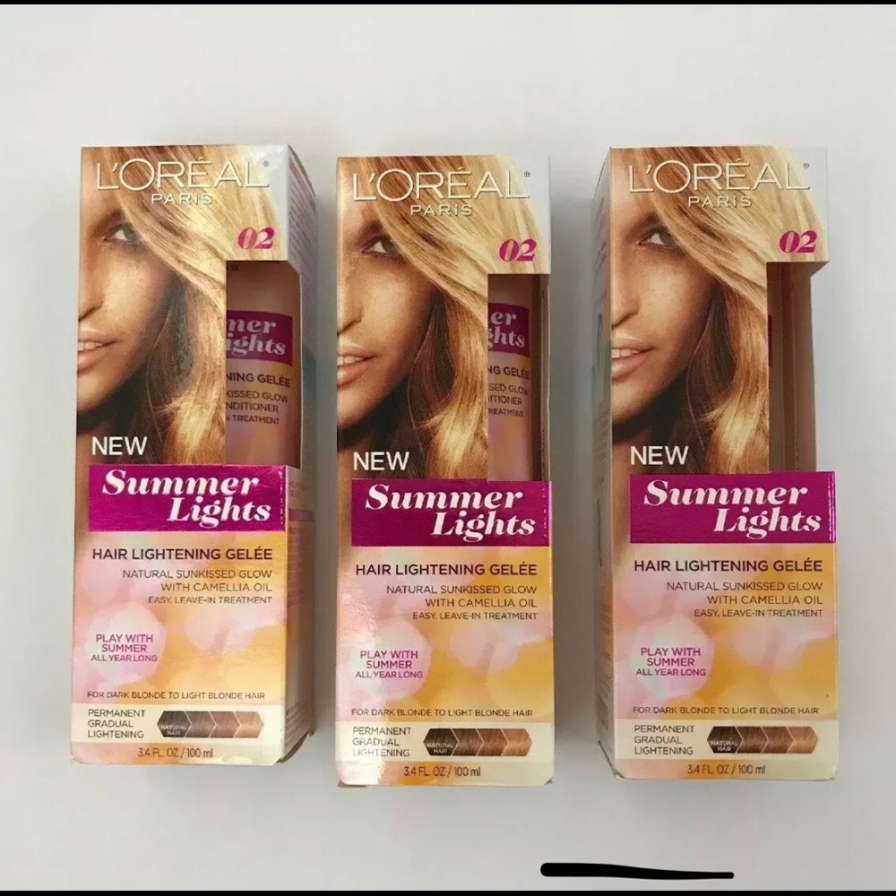 L’Oréal Summer Lights #02 Lot of 3
